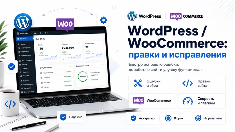 WordPress/WooCommerce: правки и исправления